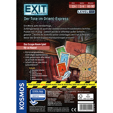 Bild zu EXIT - Der Tote im Orient-Express (P)