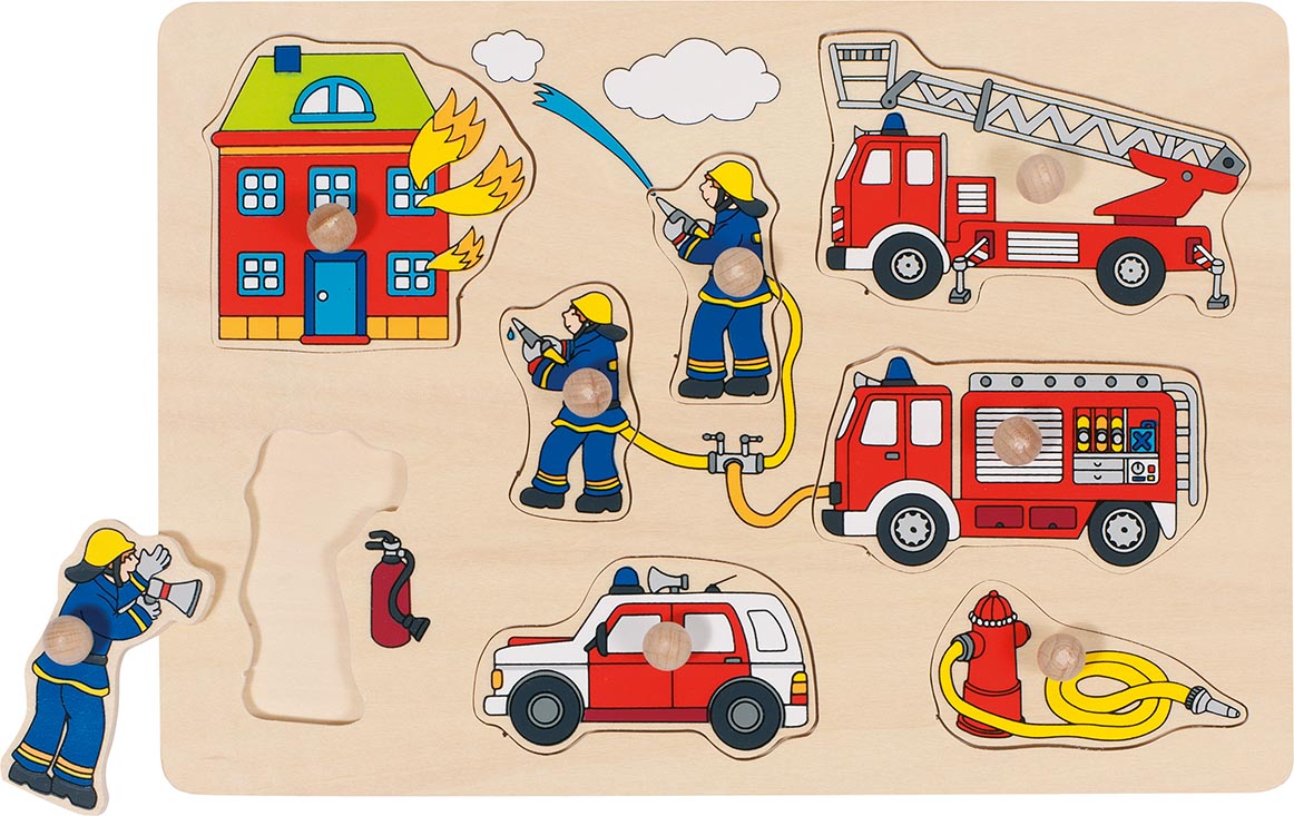 Bild zu Steckpuzzle Feuerwehr