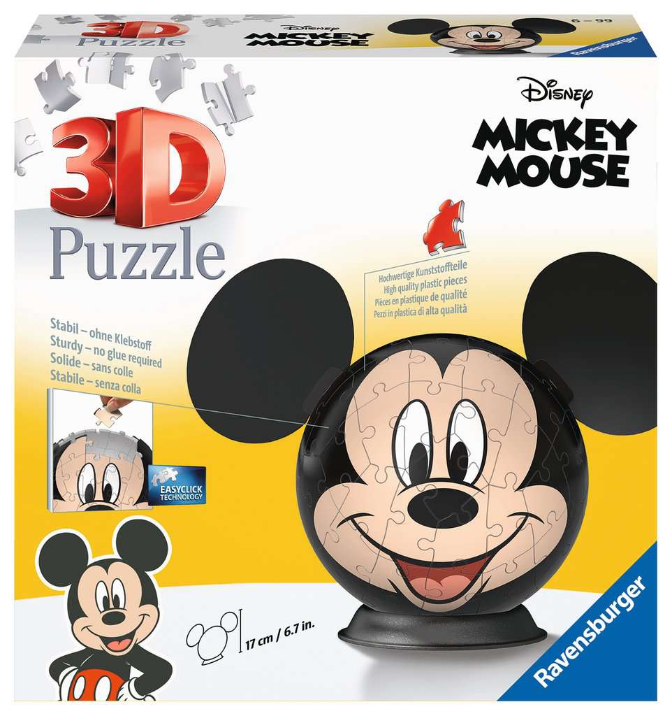Bild zu Disney Mickey Mouse Puzzle-Ball mit Ohren
