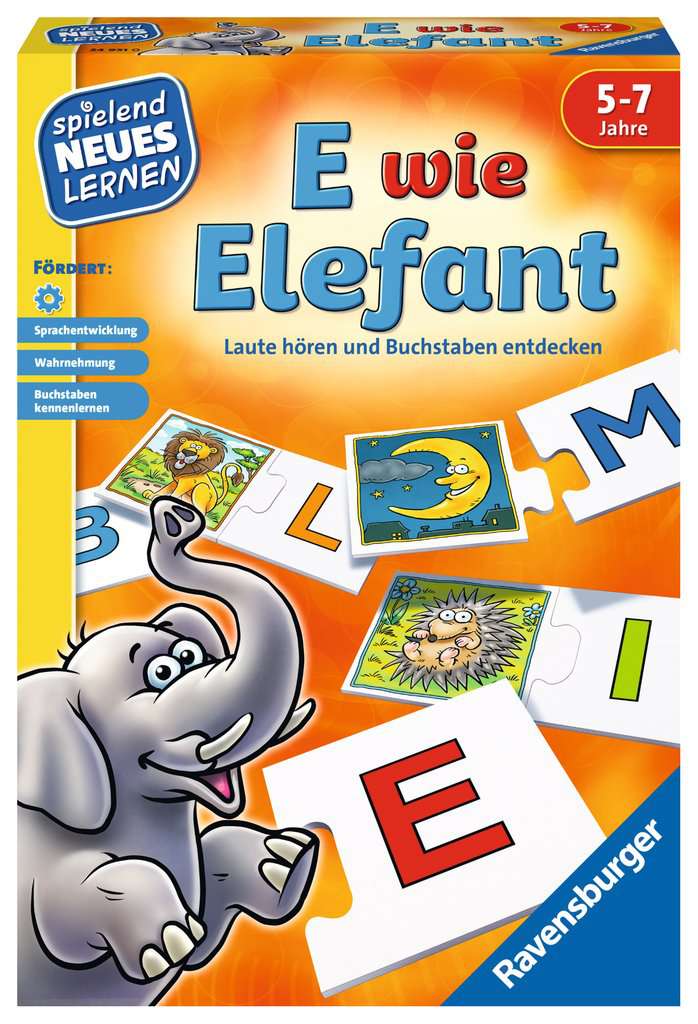 Bild zu E wie Elefant