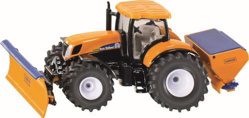 Bild zu SIKU 2940 Traktor mit Räumschild und Salzstreuer 1:50