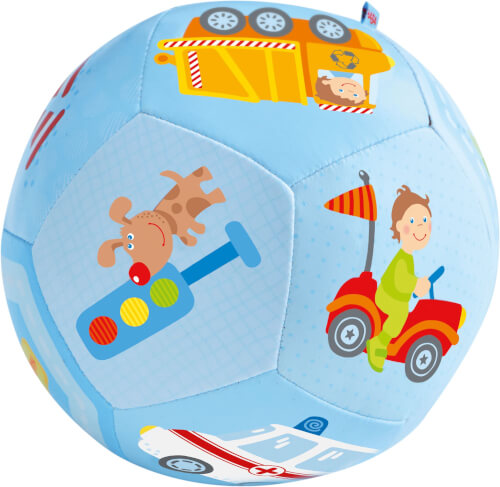 Bild zu HABA Babyball Fahrzeug-Welt