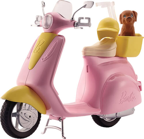 Bild zu Mattel FRP56 Barbie Motorroller Pink