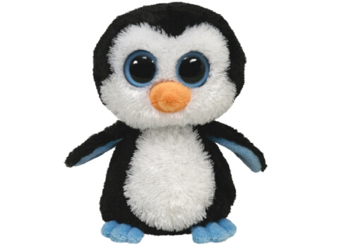 Bild zu TY Beanie Boo's - Pinguin Waddles, Plüsch, ca. 9x6x15 cm