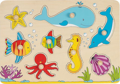 Bild zu GoKi Steckpuzzle Unterwasserwelt