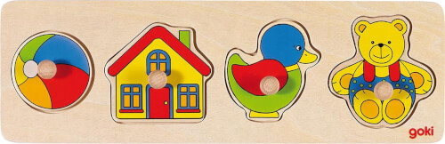 Bild zu Steckpuzzle - Spielzeug, ca. 30x10 cm, ab 24 Monaten