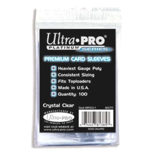 Bild zu Ultra Pro Platinum Einzelhüllen Sleeves (100 Stück)