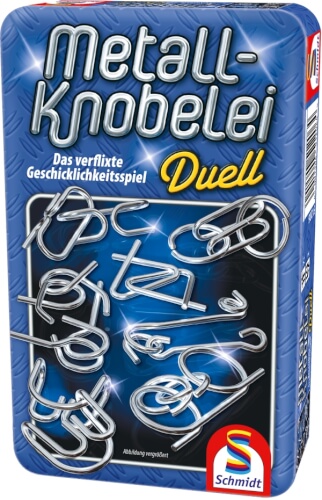 Bild zu Schmidt Spiele 51206 Metall-Knobelei, Mitbringspiel in der Metalldose, ab 7 Jahre