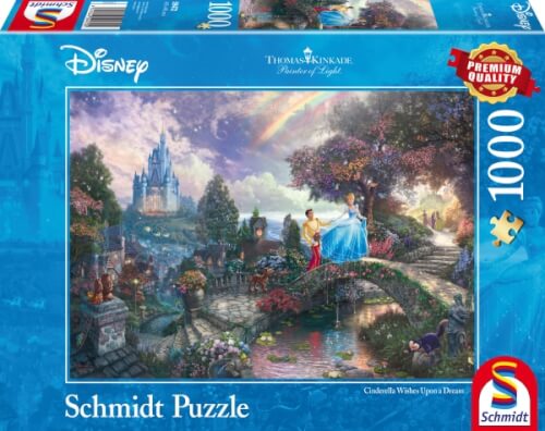 Bild zu Schmidt Puzzle 59472 Thomas Kinkade, Disney, Cinderella, 1000 Teile, ab 12 Jahre