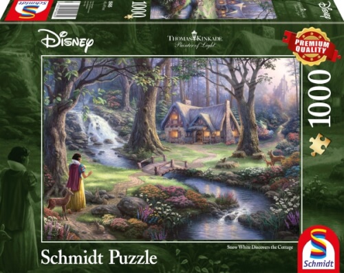 Bild zu Schmidt Puzzle 59485 Thomas Kinkade, Disney, Schneewittchen, 1000 Teile, ab 12 Jahre