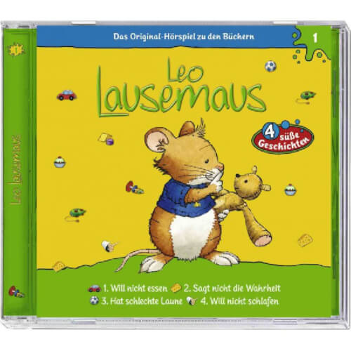Bild zu Leo Lausemaus: Folge 1 - Leo will nicht essen (CD)