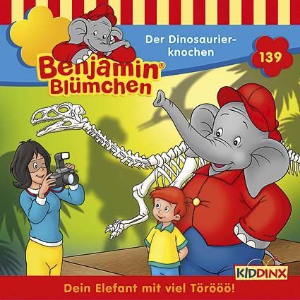Bild zu Benjamin Blümchen Folge 139: Der Dinosaurierknochen, CD, ab 3 Jahre
